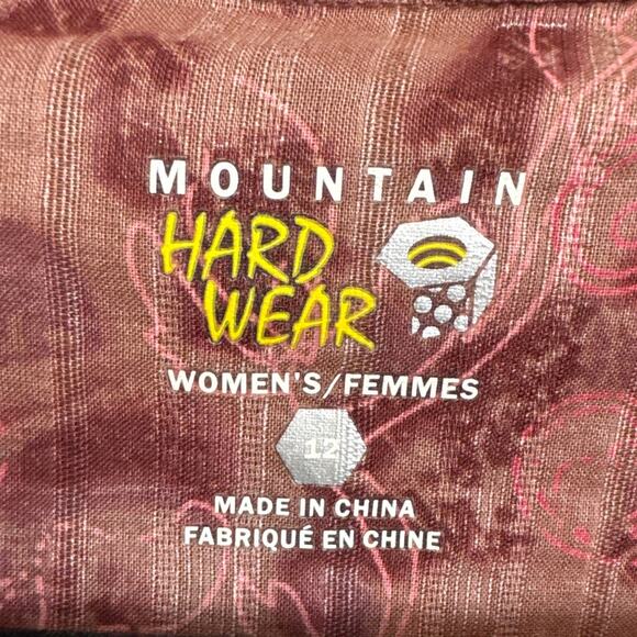 Mountain Hardwear Women's Outdoor Shirt Pullover Lightweight Gorpcore Size 12 - Picture 7 of 9